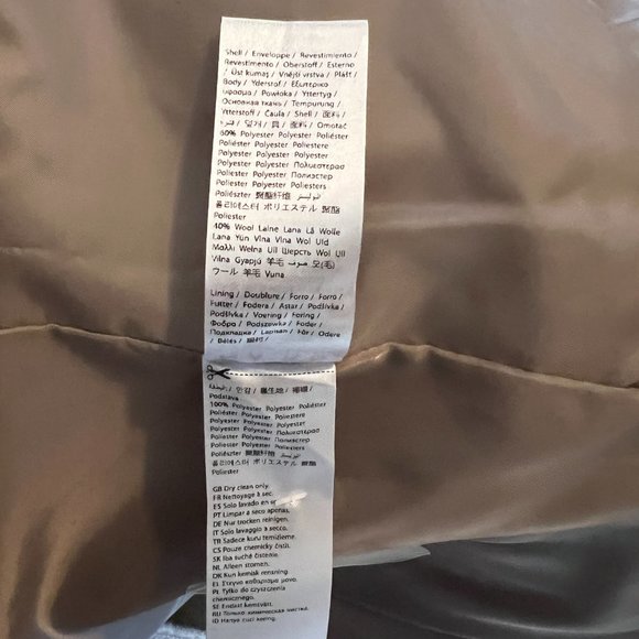 NA-KD Oversized Wool Blend Coat - Picture 9 of 9